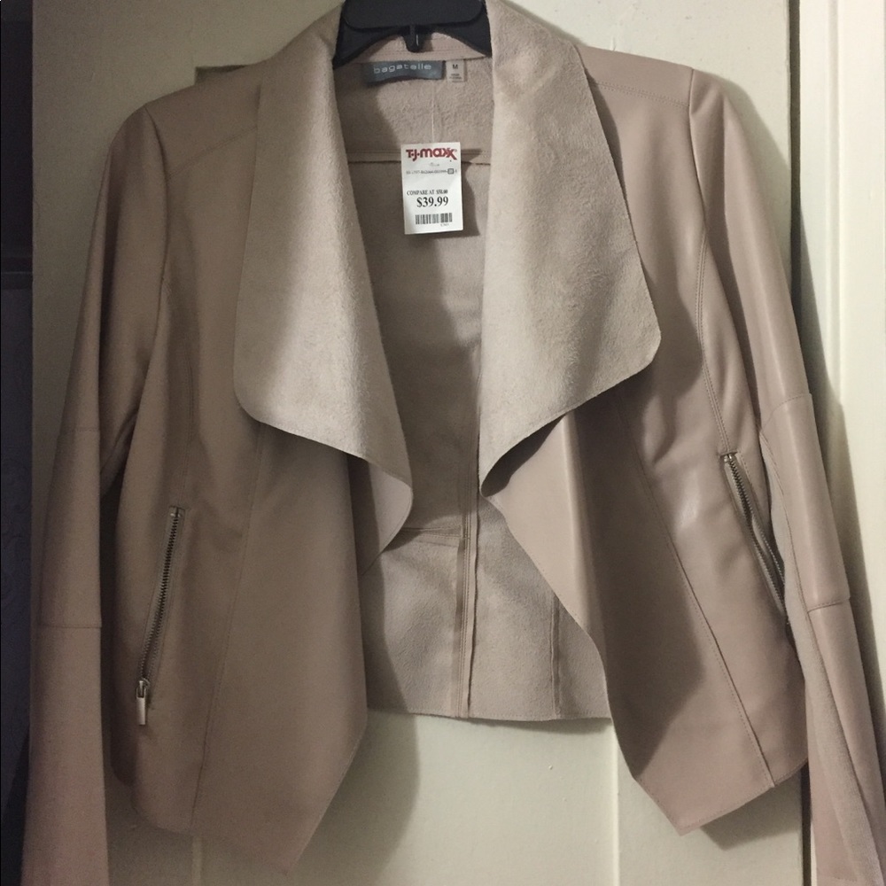 Faux Leather Jacket